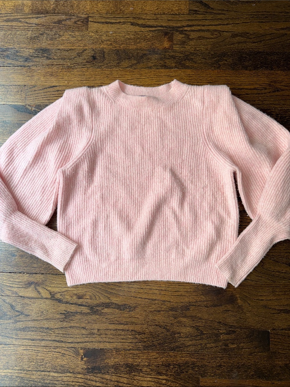 Women's wool blend sweater - Light Pink
